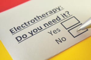 a TENS unit for rehabbing your shoulder pain