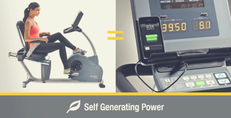 LifeSpan R7000i Commercial Recumbent Bike 6